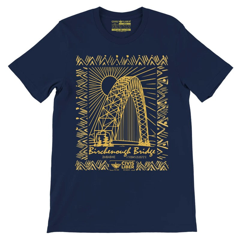Birchenough Bridge Zimbabwe Unisex Premium Short Sleeve T-Shirt