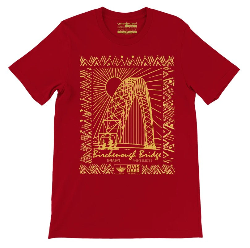 Birchenough Bridge Zimbabwe Unisex Premium Short Sleeve T-Shirt