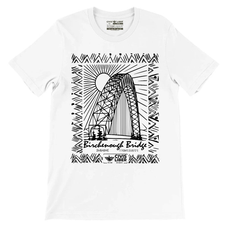 Birchenough Bridge Zimbabwe Unisex Premium Short Sleeve T-Shirt