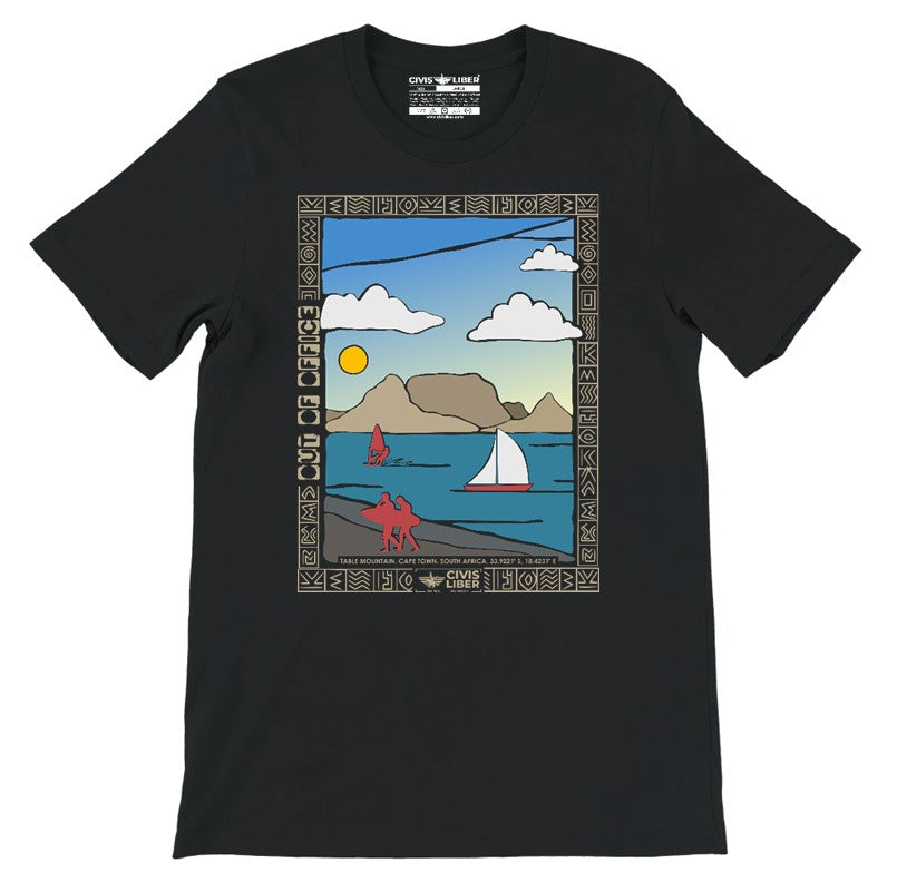 Cape Town South Africa Outdoors Premium Short Sleeve T-Shirt