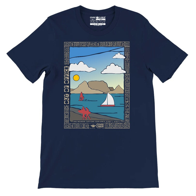 Cape Town South Africa Outdoors Premium Short Sleeve T-Shirt