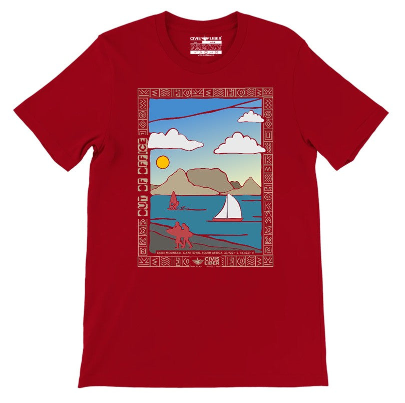 Cape Town South Africa Outdoors Premium Short Sleeve T-Shirt