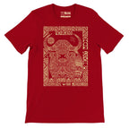 Cape Buffalo Premium Short Sleeve Tee-Gold Label-African Ethnic Safari Series