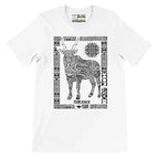 Eland Ethnic Short Sleeve Premium T‑Shirt – African Safari Wildlife Series