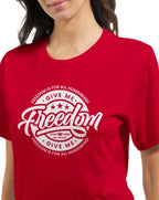 Civis Liber ® Give Me Freedom Premium Short Sleeve T‑Shirt