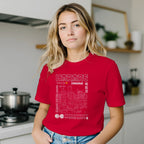 Harare Line Art Premium Short Sleeve T-Shirt-Urban  Streetwear