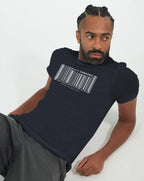 Made in Zimbabwe Monochrome Barcode Premium Short Sleeve T-Shirt