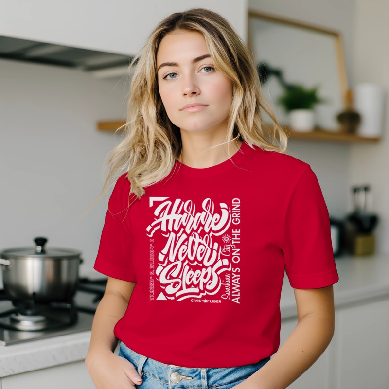 Harare Never Sleeps Premium Short Sleeve T-Shirt—Zimbabwe Hard Work Edition