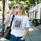 Ocean Life is All Life-Free the Oceans Premium Short Sleeve T‑Shirt