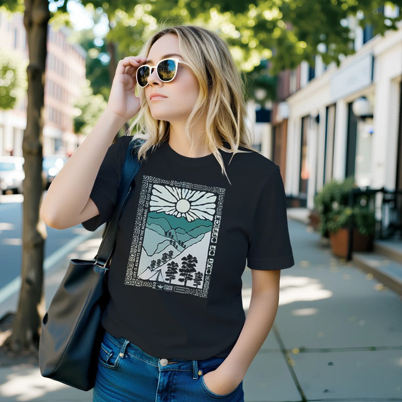 Mountain Adventure Short Premium Sleeve T‑Shirt