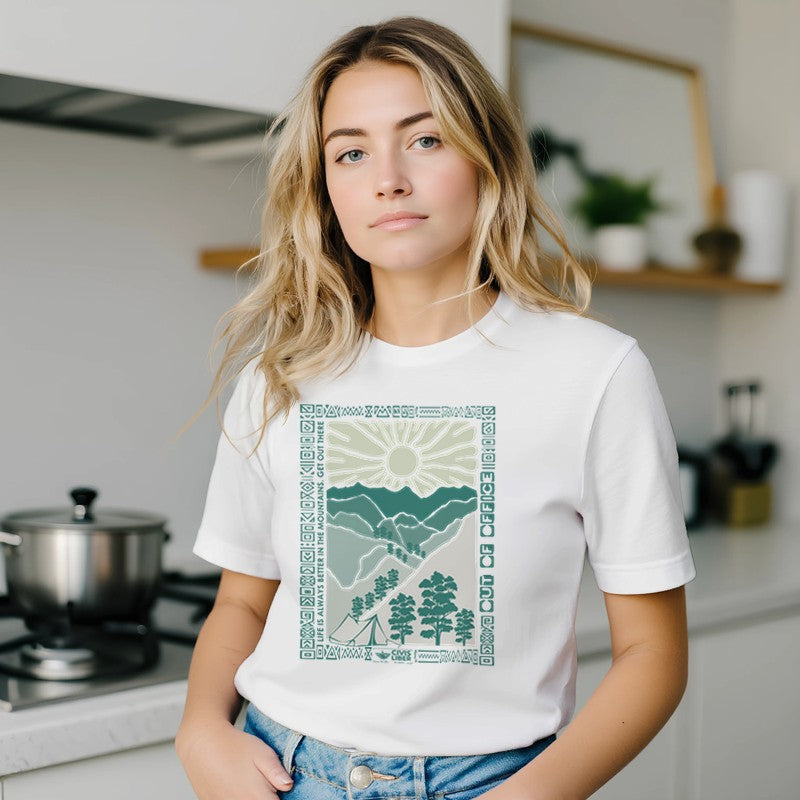 Mountain Adventure Short Premium Sleeve T‑Shirt