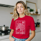 Zebra Premium Ethnic Short Sleeve T‑Shirt – African Safari Wildlife Series