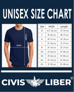 Civis Liber®  Rectangular Label Premium Short Sleeve T-Shirt