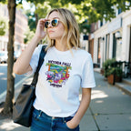 Victoria Falls Zimbabwe Safari Premium Short Sleeve T-Shirt