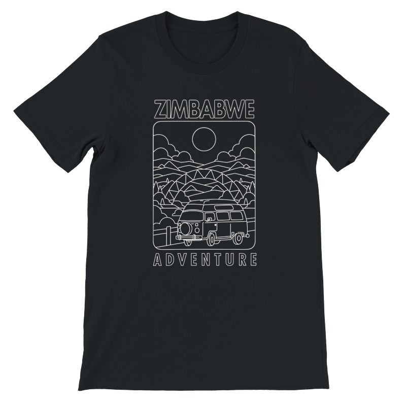 Zimbabwe Adventure Premium Short Sleeve T-Shirt
