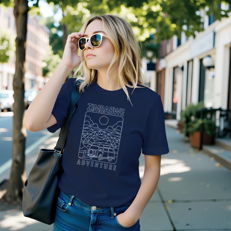 Zimbabwe Adventure Premium Short Sleeve T-Shirt