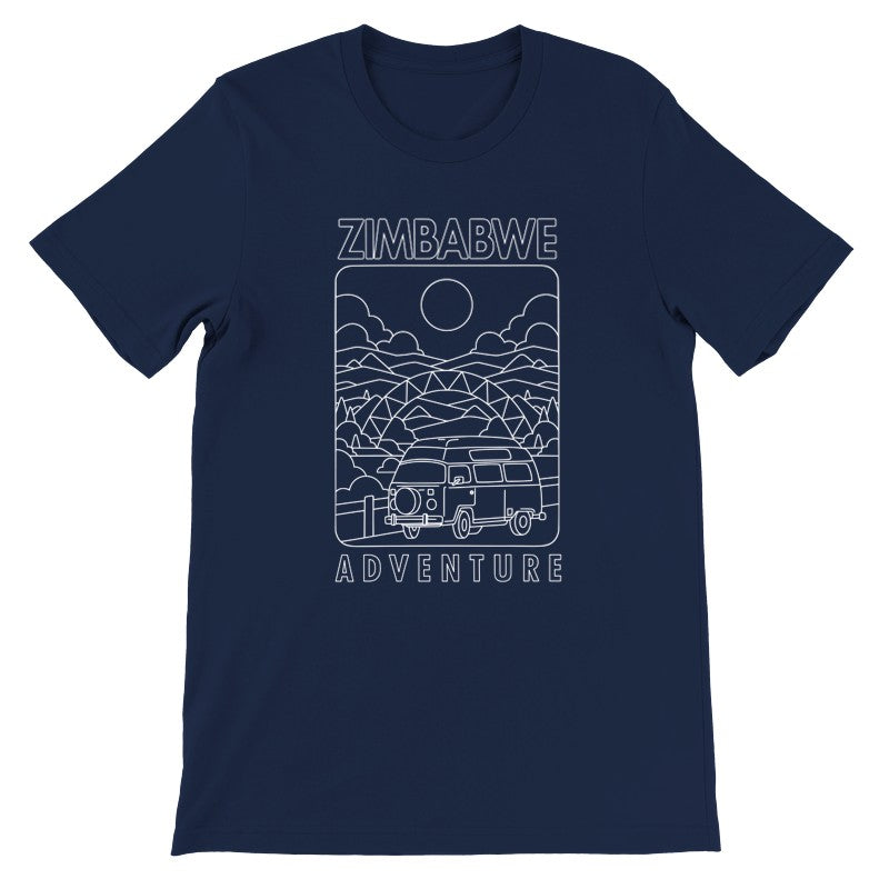 Zimbabwe Adventure Premium Short Sleeve T-Shirt