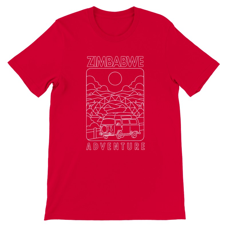 Zimbabwe Adventure Premium Short Sleeve T-Shirt