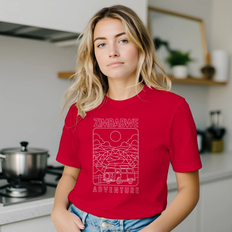 Zimbabwe Adventure Premium Short Sleeve T-Shirt