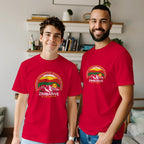 Zimbabwe Outdoor Mountain Adventure Premium Short Sleeve  Graphic T‑Shirt