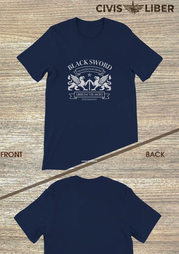 Blacksword T-Shirt – Navy Blue